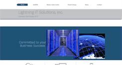 Desktop Screenshot of lightningitsolutions.com